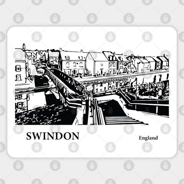 Swindon England Sticker by Lakeric